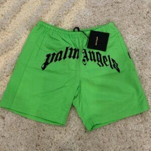 Palm Angels Green Athletic Shorts / Swim Bottoms Men’s size Small, Medium, Large